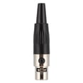 thumbnail image 5 of 1 par de pines de carcasa de cobre puro, conector MINI XLR de 3 núcleos, enchufe de soldadura de Cable de Audio DIY, 5 of 5