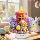 thumbnail image 5 of Easter Easter Decorations 2D Flat Acrylic Desktop Rotating Ornament Desktop Decoration Easter theme Decoration Accessories, 5 of 7