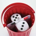 thumbnail image 2 of Giant Yahtzee – 5 Giant Foam Dice, Shaker Bucket, and Classic Dry Erase Scorecard with Marker, 2 of 9