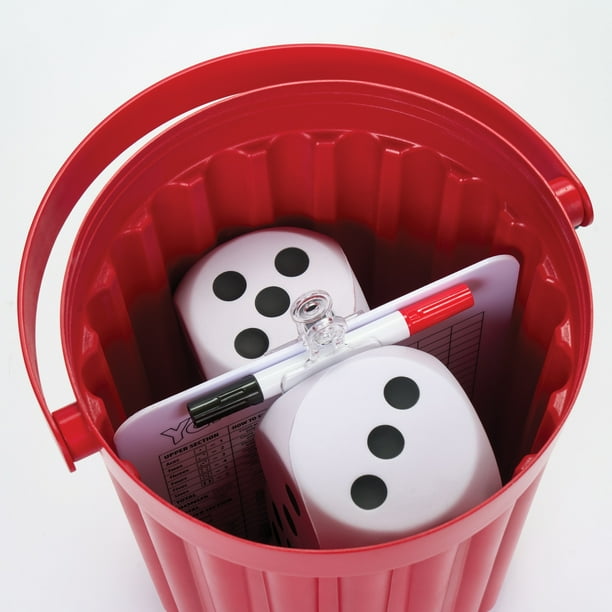 Yuki & Daughters キィエルバサ、レッドネット、フエ3点セット HASBRO Yahtzee - Oversized Foam Dice Set - Family Game Night