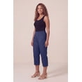 thumbnail image 2 of Catherines Women's Plus Size Stretch Knit Waist Cargo Capri, 2 of 5