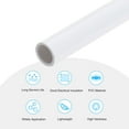thumbnail image 3 of Uxcell Rigid Round Pipe 8mm ID 10mm OD 9" Length White High Impact, 3 of 6
