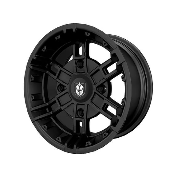 Pro Armor 1522544-458 Matte Black 14" x 7" R14 Front Buckle Wheel Rim Polaris OEM