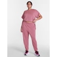thumbnail image 2 of Avia Women's and Women's Plus Scubaknit Joggers, Sizes XS-5X, 2 of 6