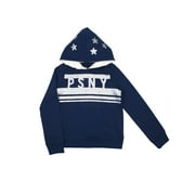 Psny Hologram Sequin Sherpa Lined Hoodie (Little Girls & Big Girls)