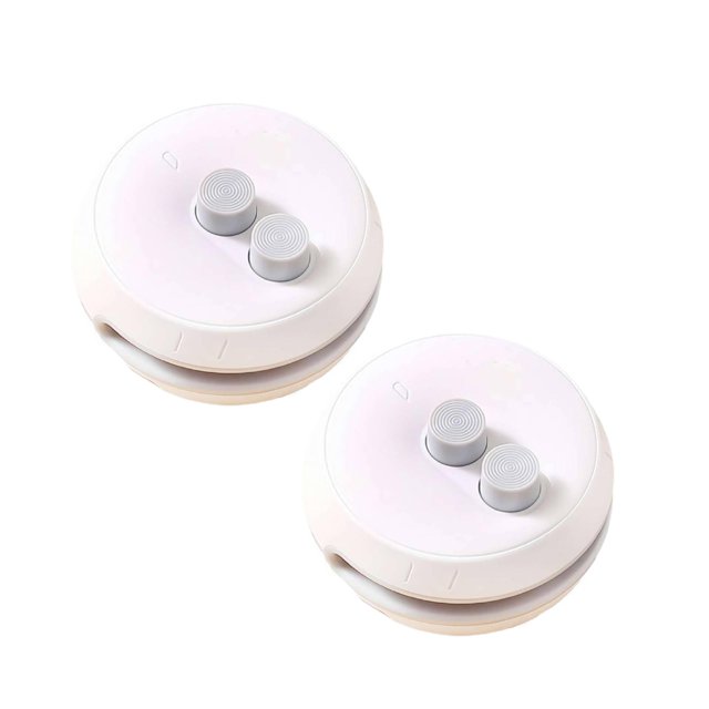 Oleegame 2PC 2 In 1 Mini Bag Sealer For Sealing And Opening 2024 Upgrade Rechargeable Food Bag Sealing Machine For Chips Snacks Plastic Bags Fresh Storage White
