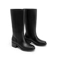 thumbnail image 3 of DREAM PAIRS Women’s Mid Calf Western Boots Square Toe Low Block Heel Pull On Casual Boots, 3 of 8