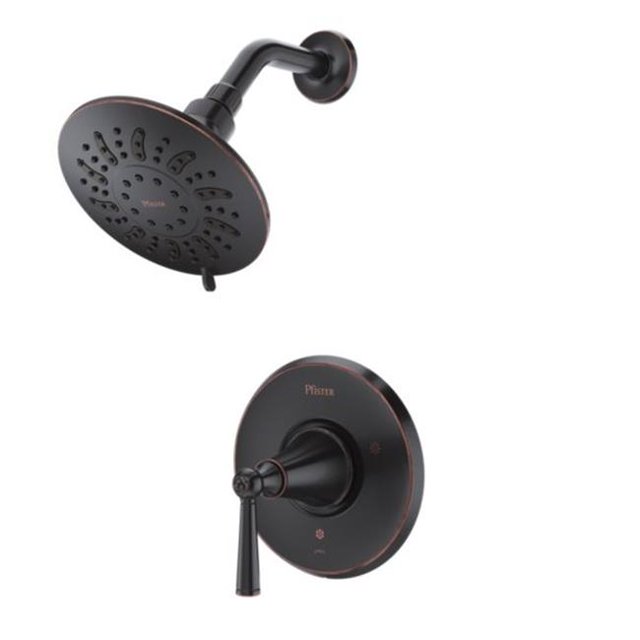 Pfister LG89-7GL1Y Saxton 1-Handle Shower Only Trim, Tuscan Bronze