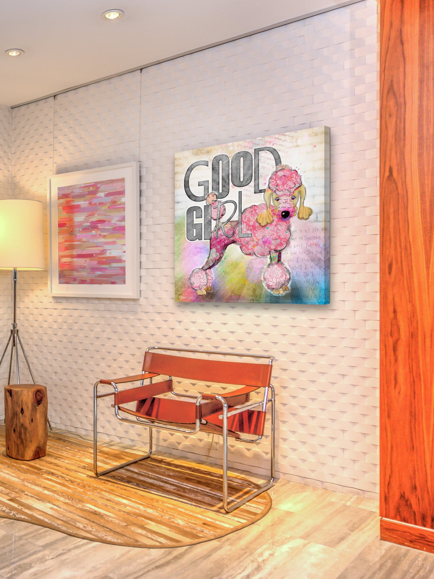 "Good Girl" Painting Print on Wrapped Canvas