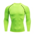 thumbnail image 1 of Qarigey Ropa interior térmica para hombre, medias elásticas para esquiar, correr, ropa de compresión de manga larga, ropa deportiva para Type4 NO4, 1 of 6