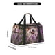 thumbnail image 3 of Disketp Dog in Lavender Flowers Bolsa de Viaje Tipo Duffle, Bolso de Mano para Fin de Semana para Mujer, Bolsa de Gimnasio Ligera para Hombre, Esencial para Viajes, 3 of 7