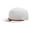 White/red, variant on Decky 6042 5 Panel High Profile Relaxed Cotton Blend Rope Hat-White