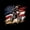 Black Blue Red, variant on Meiyoeat Patriotic Dirt Bike Twin Sheets 3pcs for Men, USA Flag Print Bedding, Red Black