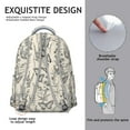 thumbnail image 5 of Nature-Inspired Waterproof Backpack - Artistic Butterfly Illustration, Ergonomic Design with Padded Straps for Spinal Support, Lightweight & Stylish, 5 of 5