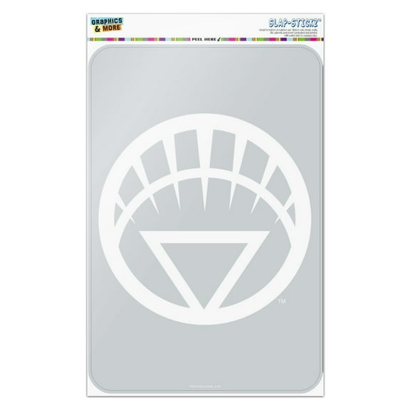 Green Lantern Blackest Night White Lantern Logo Home Business Office Sign