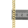 thumbnail image 6 of 14K Yellow Gold 5.50mm Solid Plain Curb Cuban Chain Link Necklace 26 Inches, 6 of 7