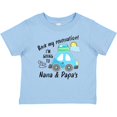 thumbnail image 3 of Inktastic Book My Reservation I'm Going to Nana and Papa's Boys or Girls Baby T-Shirt, 3 of 5