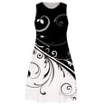 thumbnail image 5 of JINMGG 2026 Summer Dresses under $10.00 Women Fashion Summer Casual Sleeveless Round-Neck Printing Dress Loose Dress, 5 of 6