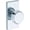 Chrome, variant on Baldwin HDVASCFR031 Vashon Non-Turning One-Sided Dummy Door Knob - Brass