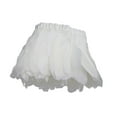thumbnail image 1 of Adornos de flecos de plumas, adornos de flecos, vestido de disfraz DIY, decoración de fiesta de uso amplio para el hogar, boda, artesanía de costura, Blanco mayimx Adornos para sombrero de vestir, 1 of 7