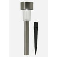 thumbnail image 4 of Eternal -Solar Powered Garden LED Pathway Landscape Yard Patio Lighting - Silver 14" in Tall 12-Pack, 4 of 4