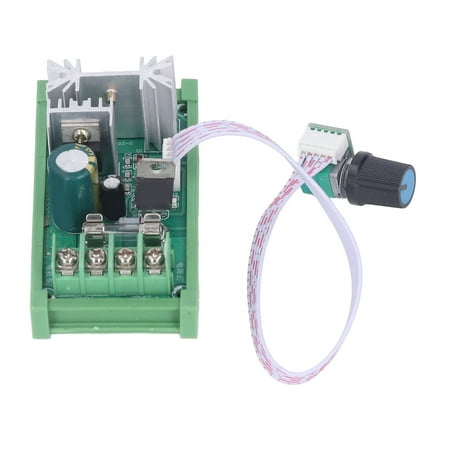 

Motor Controller Drive Module Low Heat Generation Stability PWM Regulation Knob Adjustment Motor Speed Regulator For Industrial Equipments