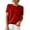 Red, variant on Women Shirts Summer Sweaters Short Sleeve Tunic Tops 2025 Dressy Casual Business Blouses Red L