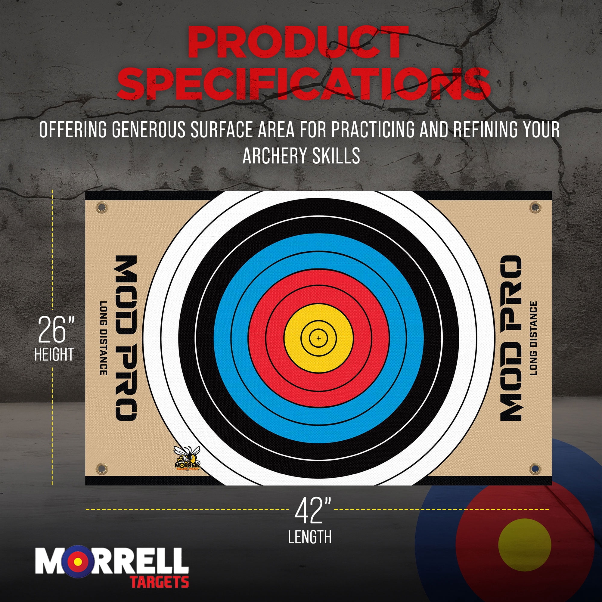 Morrell Jacket MOD Pro Series Long Distance NFAA 80 CM Wrap, 2 Pack