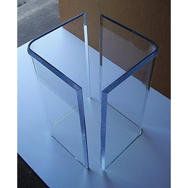 Boomerang Dining Table Bases, Plexiglass Round Table Top