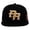 Black-gold, variant on Unisex Adjustable PR Embroidered Blocking Stretch-Snap Hip-Hop Sun Protection Hat for Men and Women Casual Personality Outdoor Hat