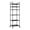 Black, variant on SLYNSHome Kitchen Storage Rack 6-Tier Rolling Cart Plastic Shelves with Wheels for Bathroom Pantry Laundry Room Easy Assembly - White