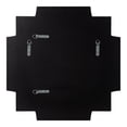 thumbnail image 4 of Kate and Laurel Minuette Traditional Square Mirror, 24 x 24, Silver, Decorative Farmhouse Mirror with Elegant Scalloped Interlocking Geometry With Slim Profile, 4 of 7