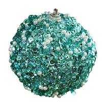 Wadada 3.1" Large Christmas Balls Ornaments Shatterproof Big Christmas Ornaments for Christmas Tree Glitter Big Christmas Tree Ornaments for Xmas Halloween Holiday Wedding Party Decoration