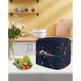 thumbnail image 5 of Blue Starry Sky Stand Mixer Dust Cover with Storage Pocket & Handles, Universe Space Galaxy Night Star Fits All Tilt Head & Bowl Lift Kitchen Appliance Cover Organizer Bag Accessories, 4.5-5 Quart, 5 of 6