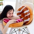thumbnail image 3 of Coussin de Canapé Facile à Nettoyer Design Beignet Pratique Oreiller Multicolore pour Maison Kaesi, 3 of 5