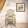 thumbnail image 3 of Brent, Paul 12x12 Gold Ornate Wood Framed with Double Matting Museum Art Print Titled - Petal Pusher IV, 3 of 4