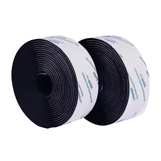 Bewildely 2 piezas de gancho de cinta autoadhesiva, pegatina de nailon, embalaje de ropa de automóvil con pegamento, suministros para manualidades de Artesanía 3cm Bewildely HA067445-03