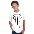thumbnail image 5 of Casual Hipster Bar Crawl Fake Tux Boys Kids T Shirt Tees Tops Teen Brisco Brands L, 5 of 6