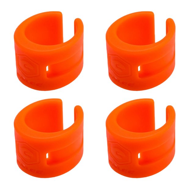 Cadena de bicicleta Stay Protective Frame Guard naranja Sunnimix Protector de cadena de bicicletas