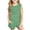 Green, variant on Amidoa Girls 2 Piece Outfits Summer Clothes Graphic Tank Top and Casual Short Kids Clothing Sets Light Blue Size 12Years