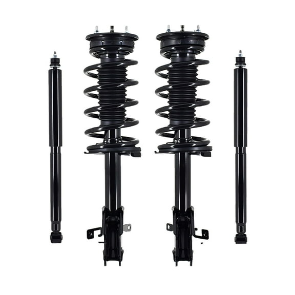 Set Front Quick Complete Strut-Coil Spring-Rear Shock For 2009 2010 Ford Edge V6