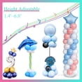 thumbnail image 2 of Balloon Arch Kit, 9ft Height Adjustable Balloon Arch Stand, Balloon Arch Frame with Base for Wedding Birthday Party, 2 of 9