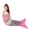 Pink Unicorn, variant on Catalonia Mermaid Tail Blanket,Fish Scales Pattern Sleeping Bag,Mermaid Blanket Flannel Throw Blanket Gift 45"X16" for Toddler Kids Girls 4-6