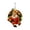 A, variant on Light Up Santa Face Christmas Hanging Decor - Safe LED Holiday Window Ornament for Home Xmas Celebration, Seasonal Arrangement and Holiday Gift Giving