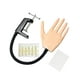 thumbnail image 5 of Mano de práctica para uñas acrílicas, mano de maniquí de práctica, mano de uñas con soporte para principiantes en arte de uñas DIY, accesorios de, 5 of 8