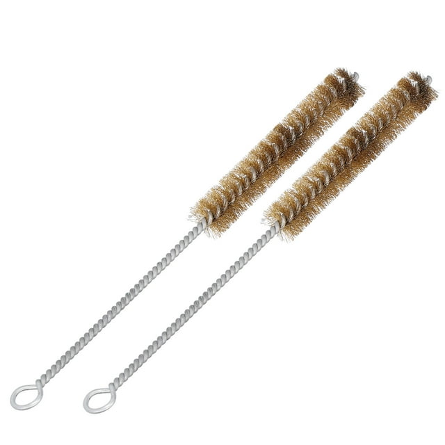 Cepillo De Limpieza, Cepillo Para Tubos, 2 Piezas Cobre Flexible Para Tubo De Ensayo Nogal ANGGREK Copper Wire Tube Brush