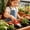 Red#144, variant on Stainless Steel Garden Trowel with Ergonomic Handle for Digging Transplanting and Weeding in Home Flower and Vegetable Gardens