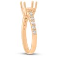 thumbnail image 4 of Pompeii Diamond Semi Mount Engagement Setting Mounting 14K Ring (G/H,I1), 4 of 4