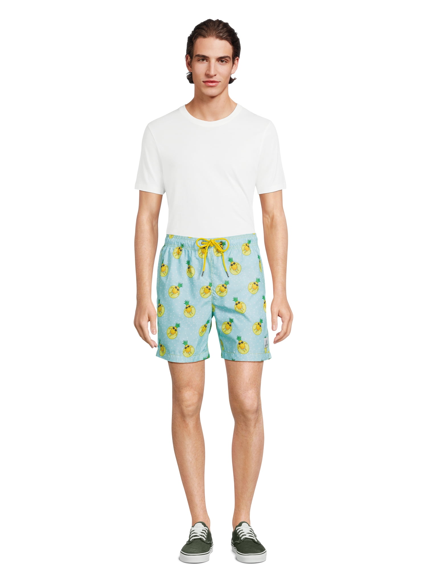 Beach Bros. Men's and Big Men’s Swim Trunks with UPF50+, 6.5” Inseam, Sizes S-2XL