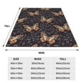 thumbnail image 3 of Balery Butterfly1 Manta de Felpa Suave y Acogedora – Cobija de Franela Aterciopelada para Cama, Lavable y Cálida para Sofá, Mascotas, Transpirable-60"x50", 3 of 7